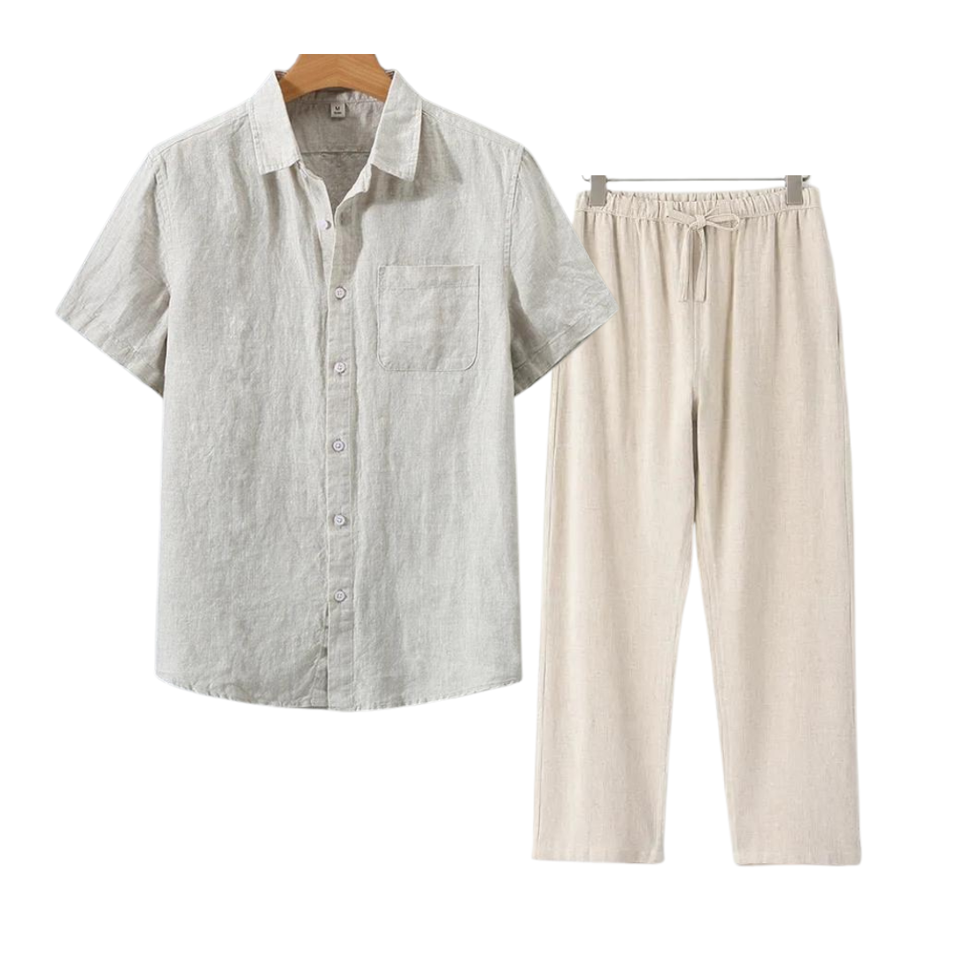 Nobu Gentlemen Linen Combo (Shortsleeve)