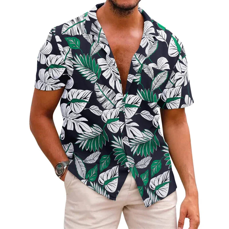 Florida Floral Summer Shirt for Men